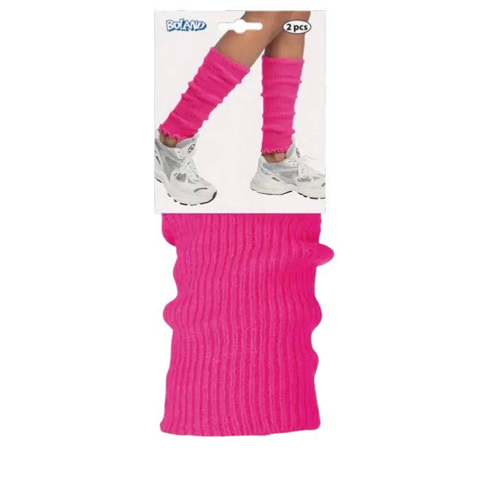 Basic leggings i neonpink