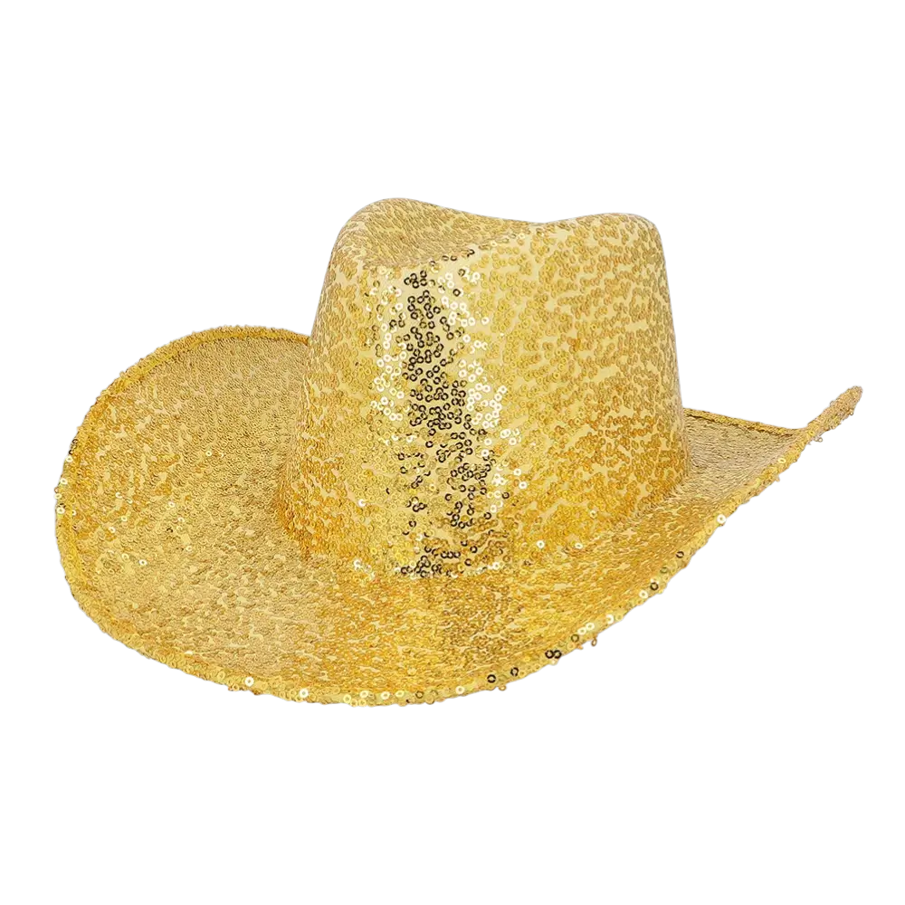 Rodeofest cowboyhat guld
