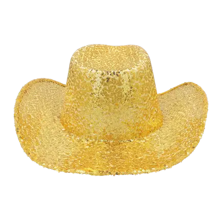 Rodeofest cowboyhat guld