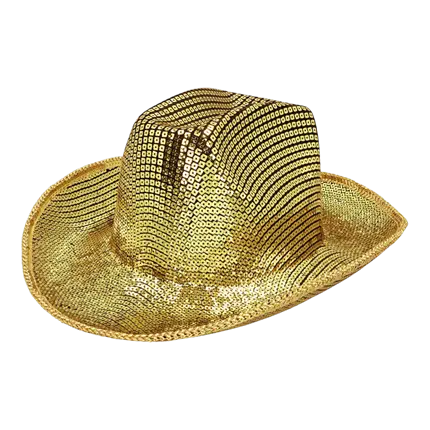 Groovy cowboyhat i guld