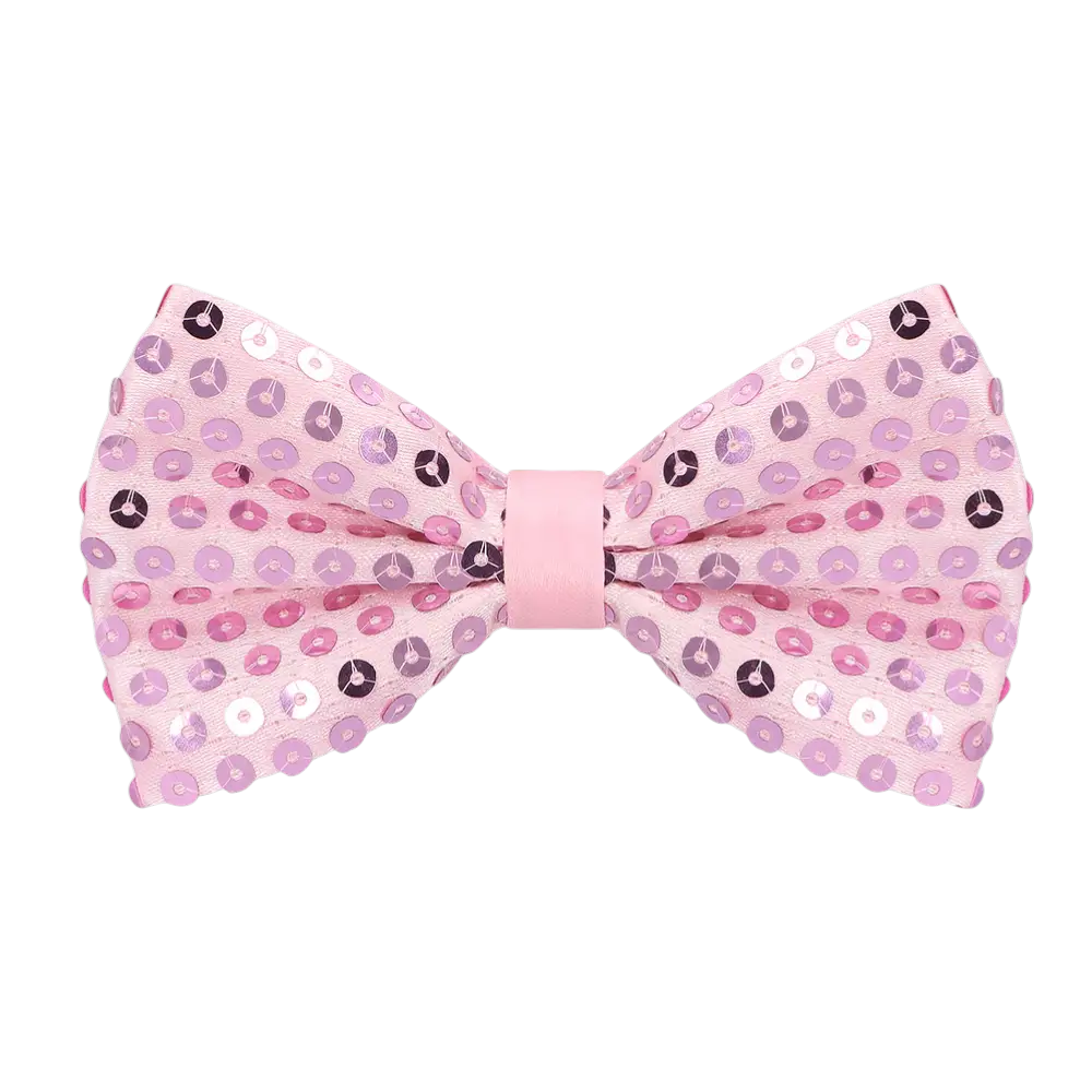 Lyserødt glitter-sæt