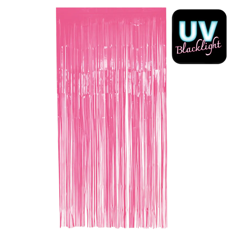 Fluo pink aluminiumsgardin 200x100cm