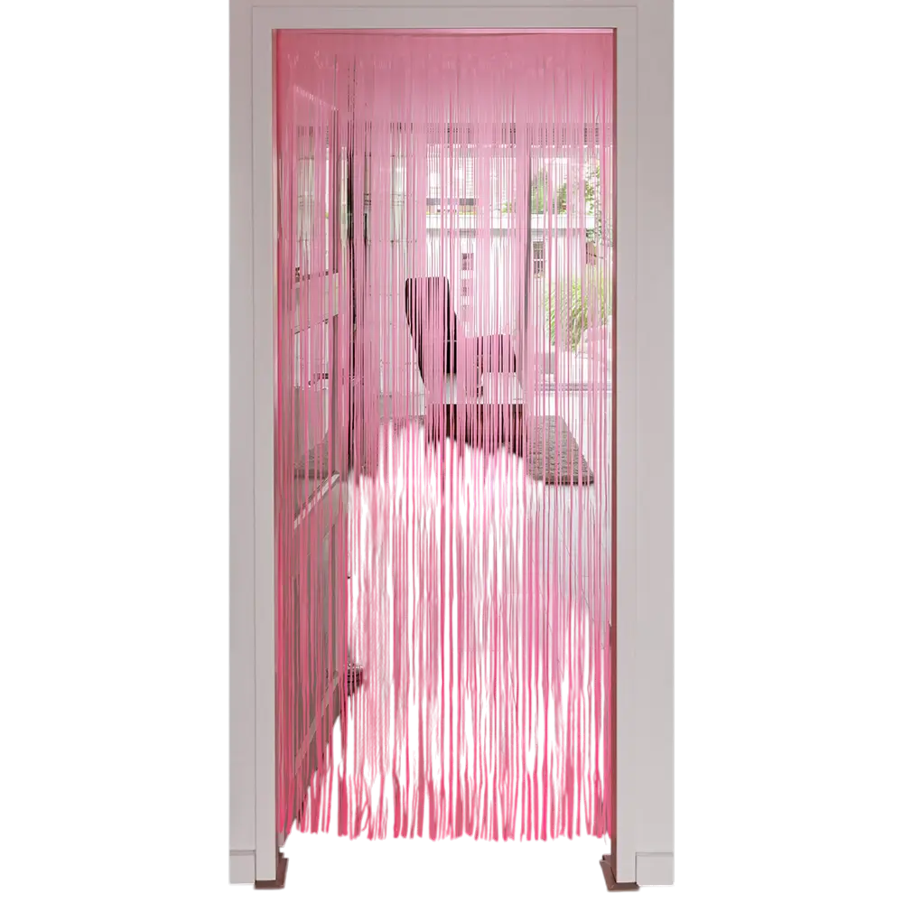 Fluo pink aluminiumsgardin 200x100cm