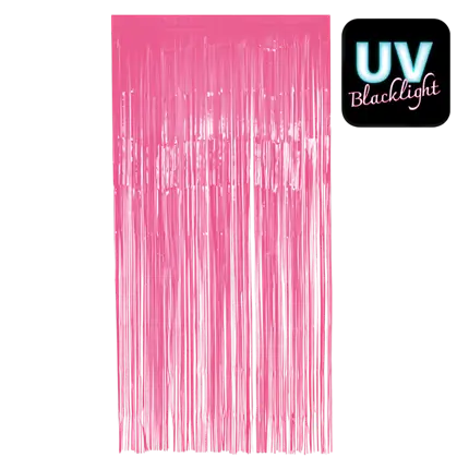 Fluo pink aluminiumsgardin 200x100cm