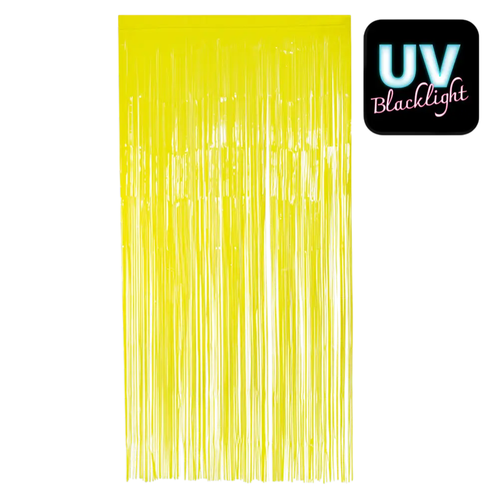 Gul Fluo aluminiumsgardin 200x100cm