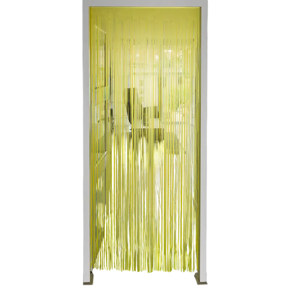 Gul Fluo aluminiumsgardin 200x100cm