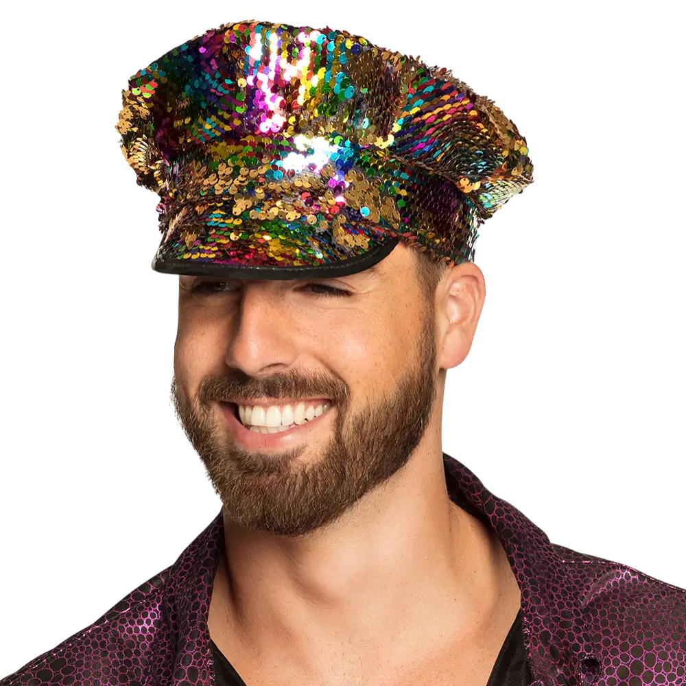 Kaptajnskasket med regnbueafbryder