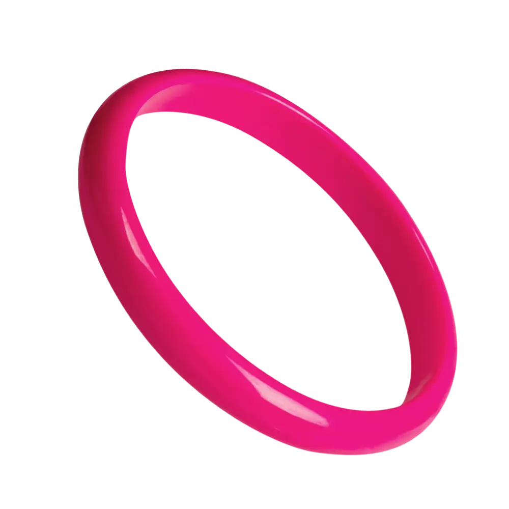 Sæt med 4 Rave-armbånd