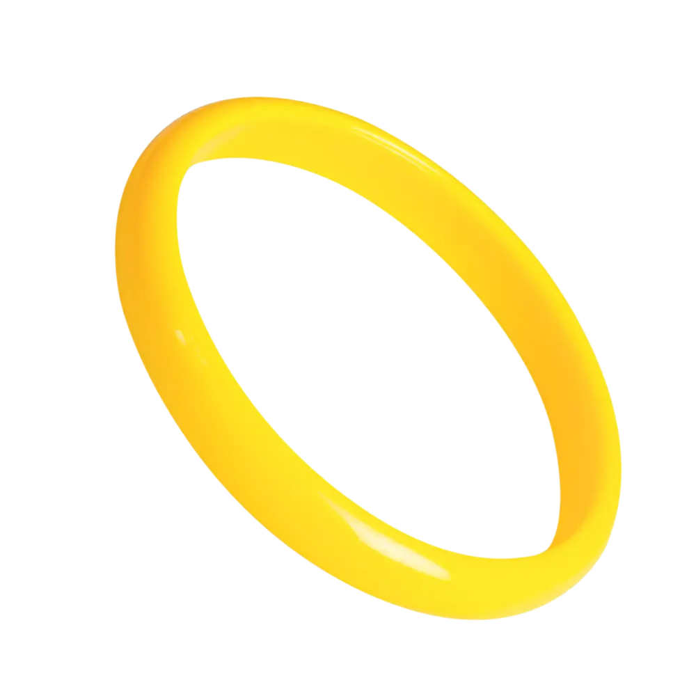 Sæt med 4 Rave-armbånd