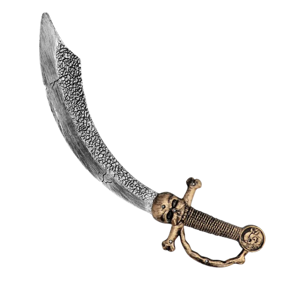 Sværd med piratskalle (36 cm)