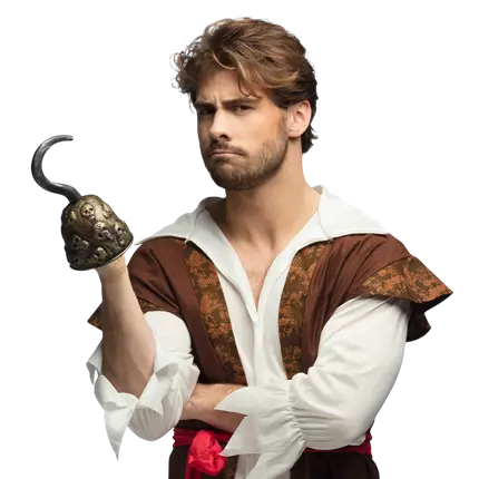 Hæklede pirat-kranier