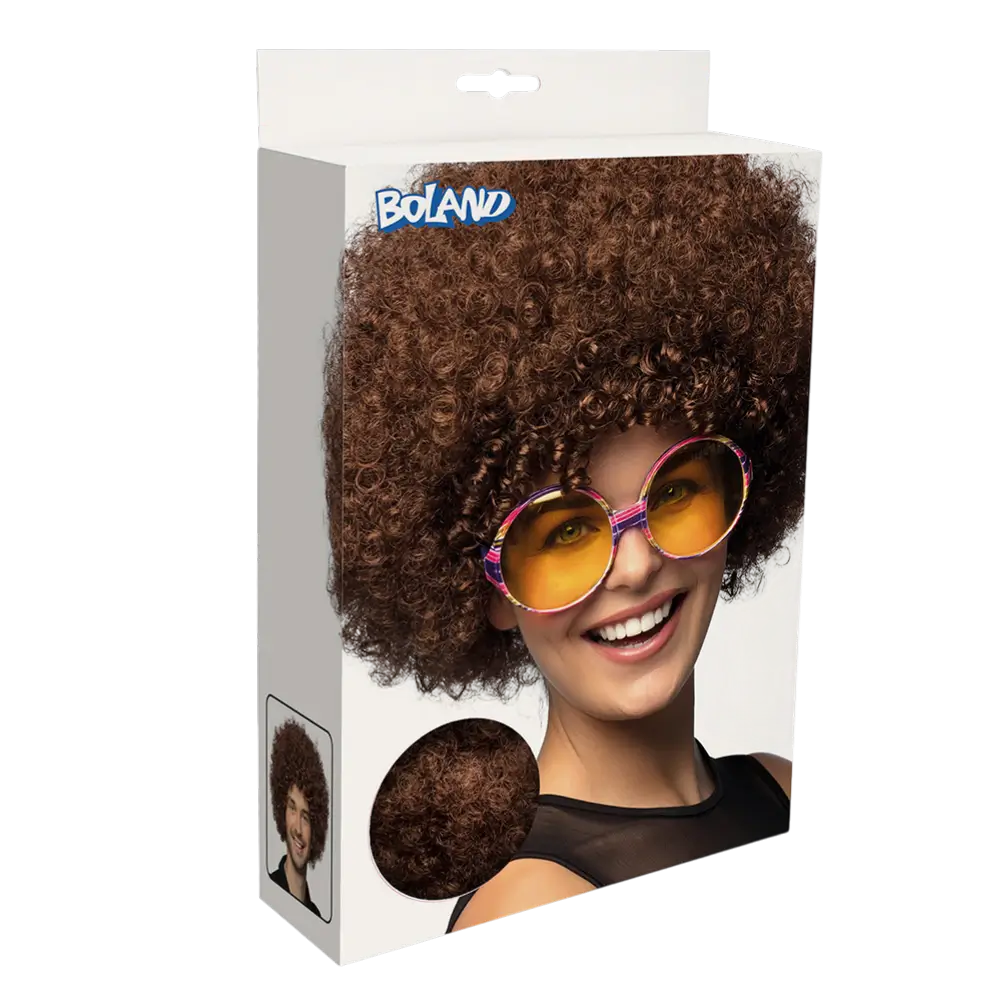 Groove brun paryk