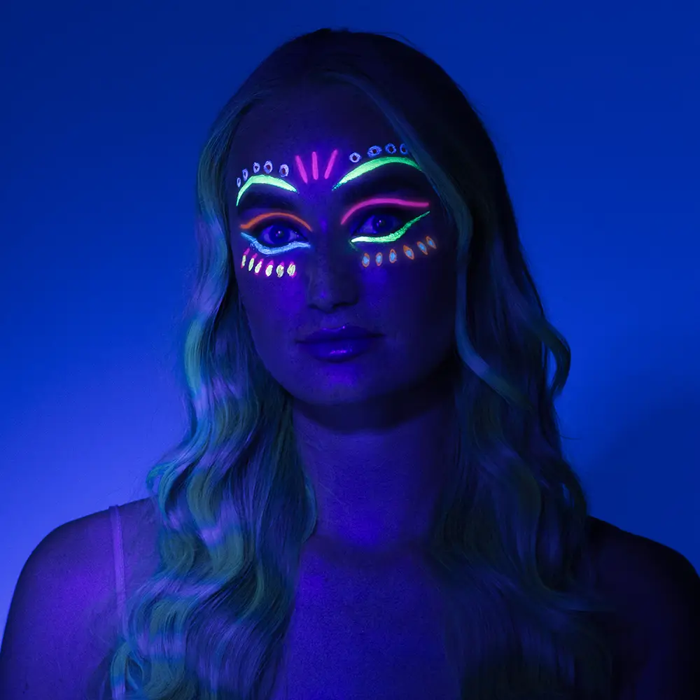 UV-neon-sminkesæt