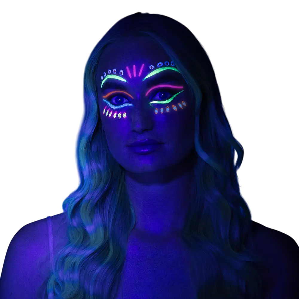 UV-neon-sminkesæt