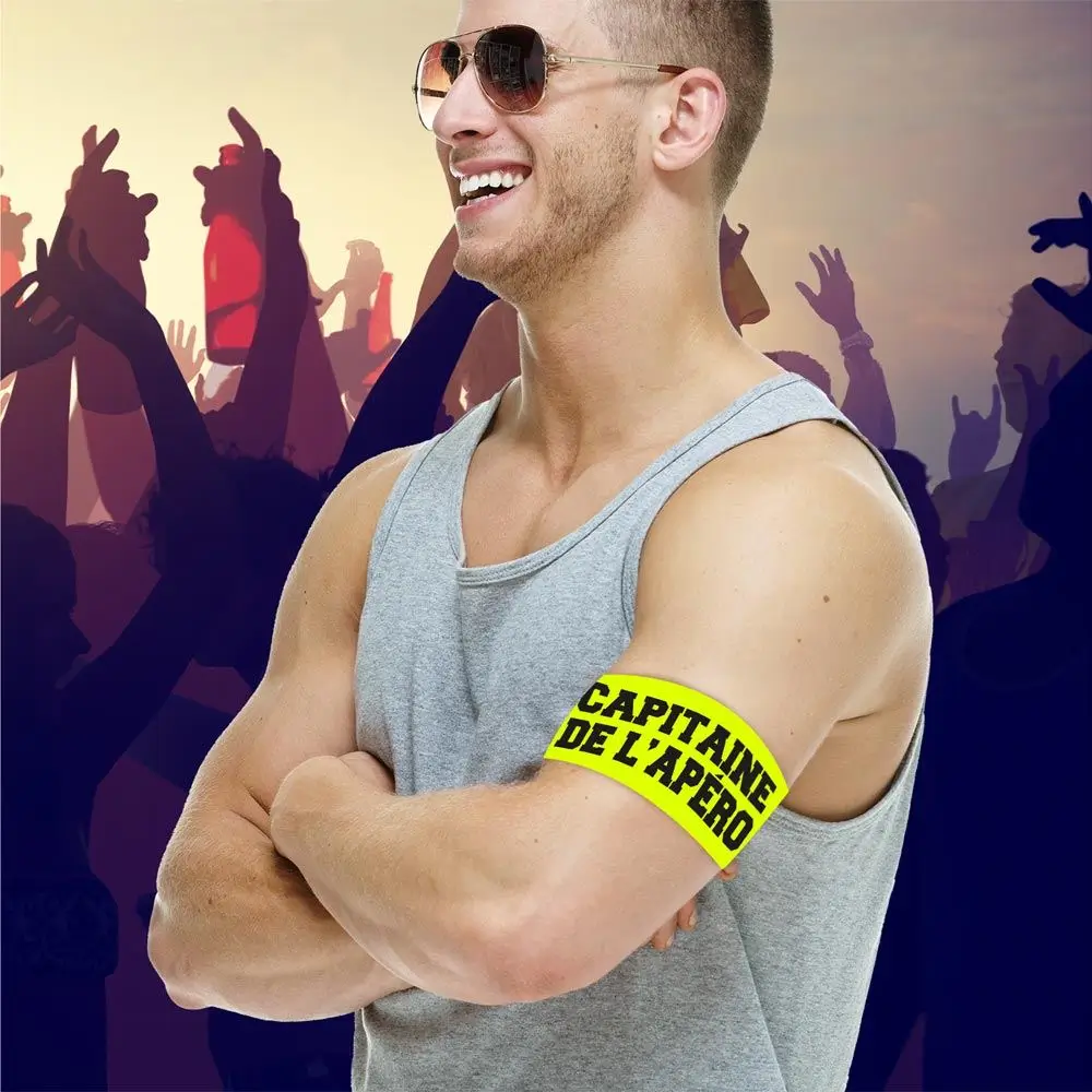 Captain of the Aperitif" gult armbånd - EVG og aftentilbehør