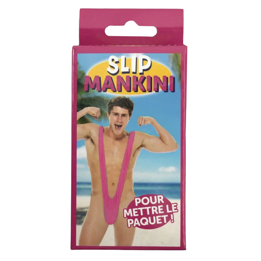 Pink Mankini Briefs Borat Style - EVG og Party Disguise