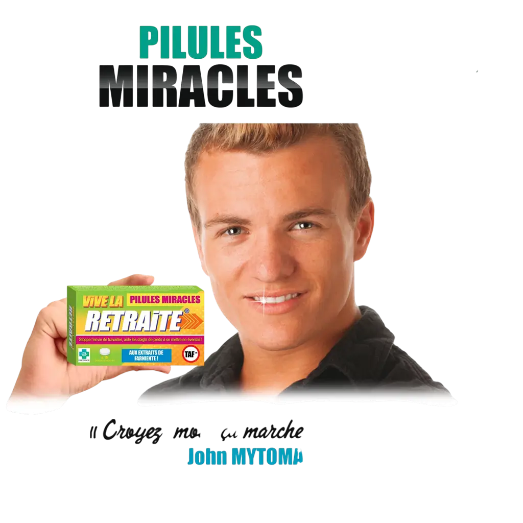 Mirakelpiller til pensionering - humoristisk gave til pensionering