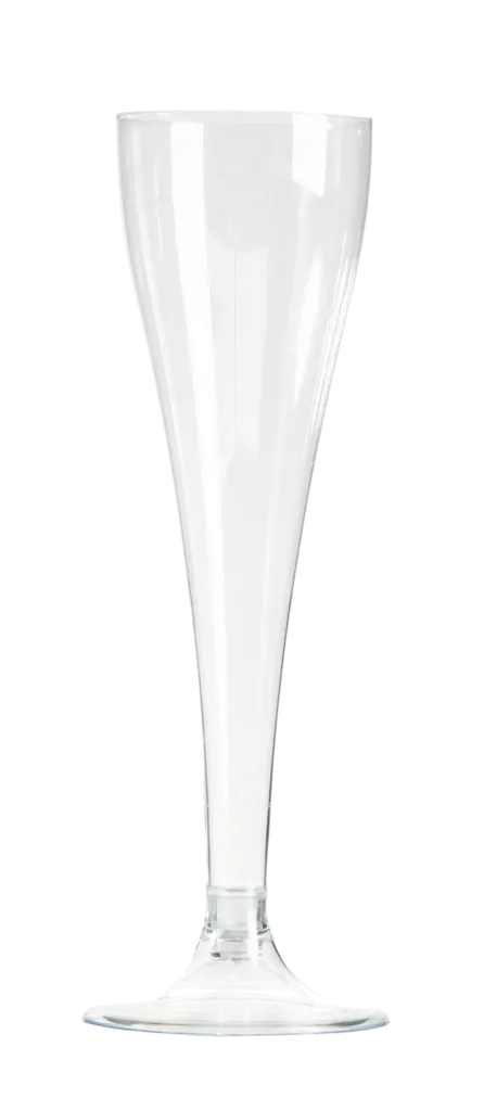 Genanvendelige Champagnefløjter 10 cl Krystalfod – Glas til Reception