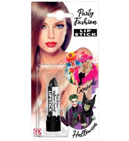 Sort læbestift - Halloween Carnival Face Makeup - 6 ml