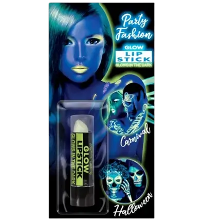 Fluorescerende UV-læbestift - Halloween-karnevals-ansigtsmakeup - 6 ml