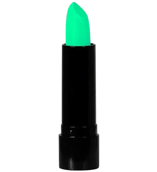 UV-fluorescerende grøn læbestift - Halloween-karnevals-ansigtsmakeup - 6 ml