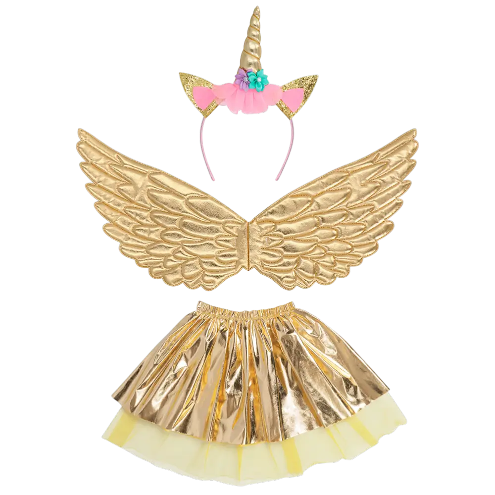 Unicorn Angel Kit til børn - tilbehør til udklædning