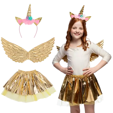 Unicorn Angel Kit til børn - tilbehør til udklædning