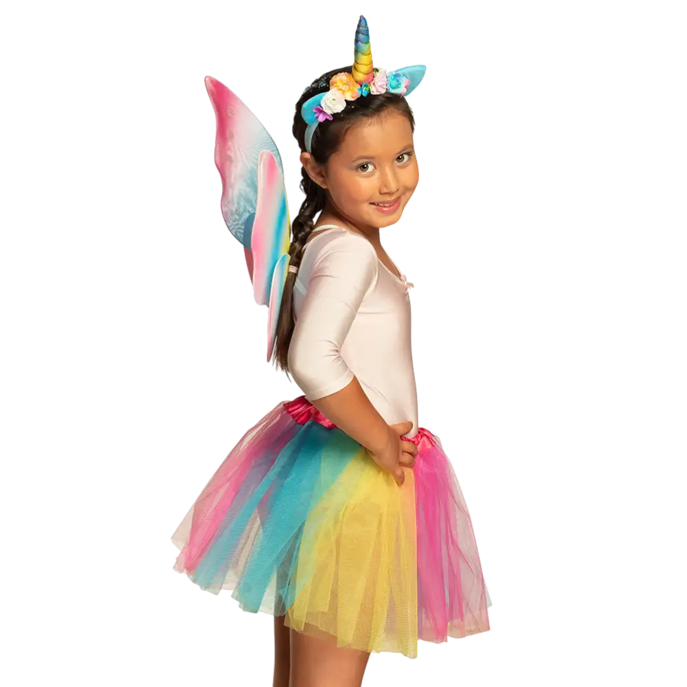 Unicorn Fairy Kit til børn - tilbehør til udklædning af feer