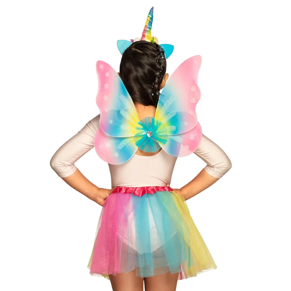 Unicorn Fairy Kit til børn - tilbehør til udklædning af feer