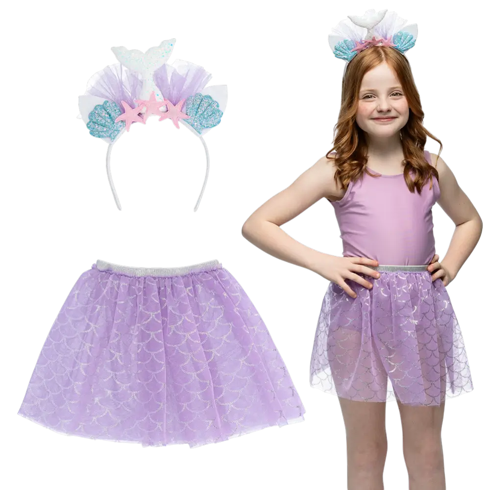 Mermaid Stars Kit - Udklædningstilbehør til børn