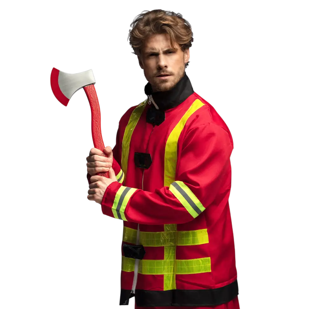 Dummy brandøkse - tilbehør til brandmandsforklædning