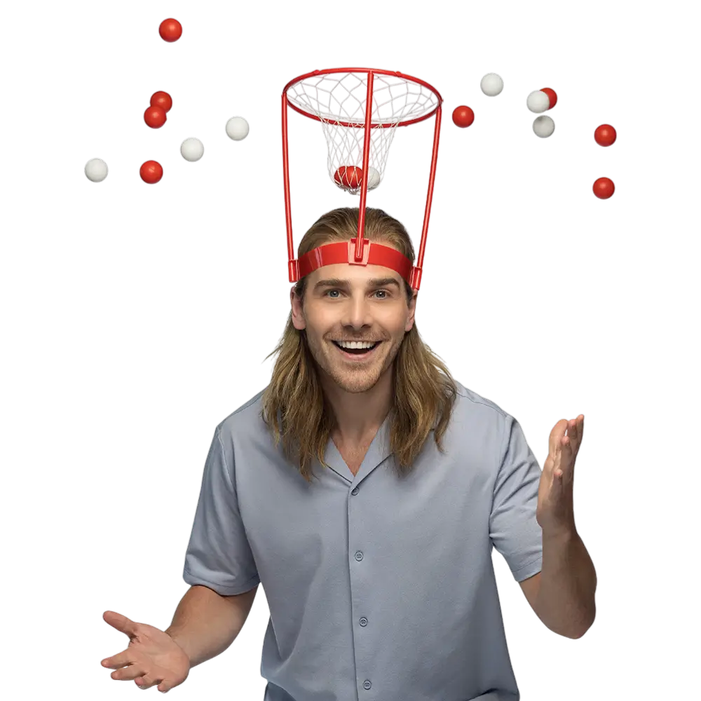 Head Basket Shot - Basket Party Game