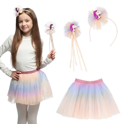 Unicorn Pastel Kit - Tilbehør til udklædning af enhjørninger