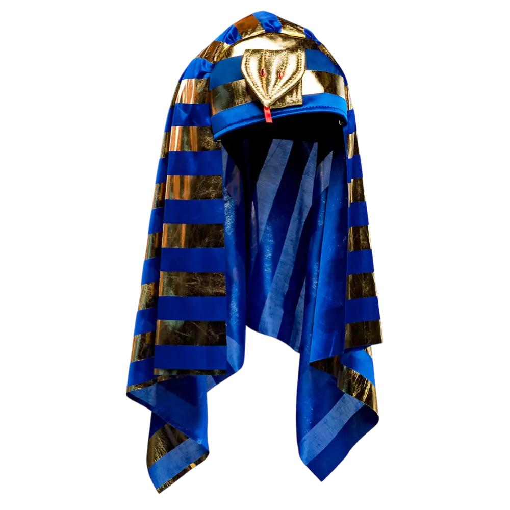 Egyptisk farao-hat - tilbehør til udklædning i Egypten