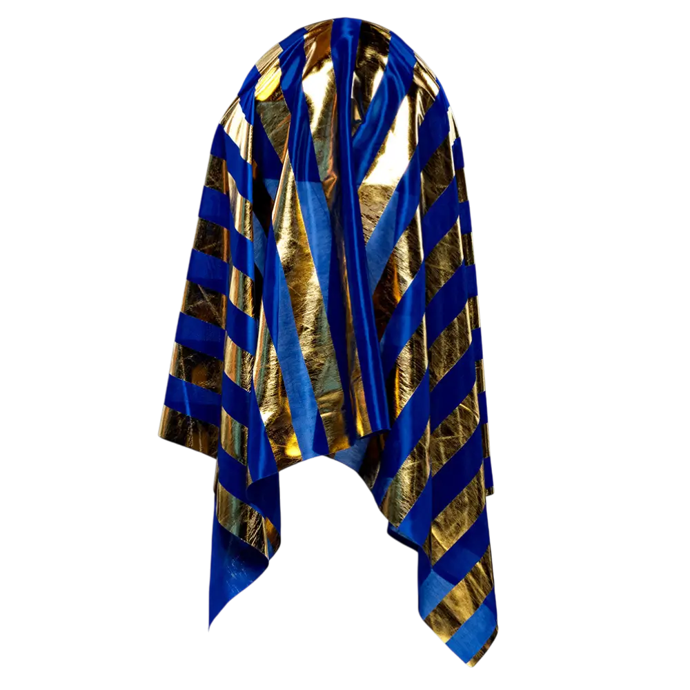 Egyptisk farao-hat - tilbehør til udklædning i Egypten