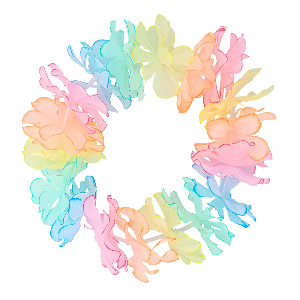 Hawaiian Pastel Kit - Tilbehør til hawaiiansk udklædning