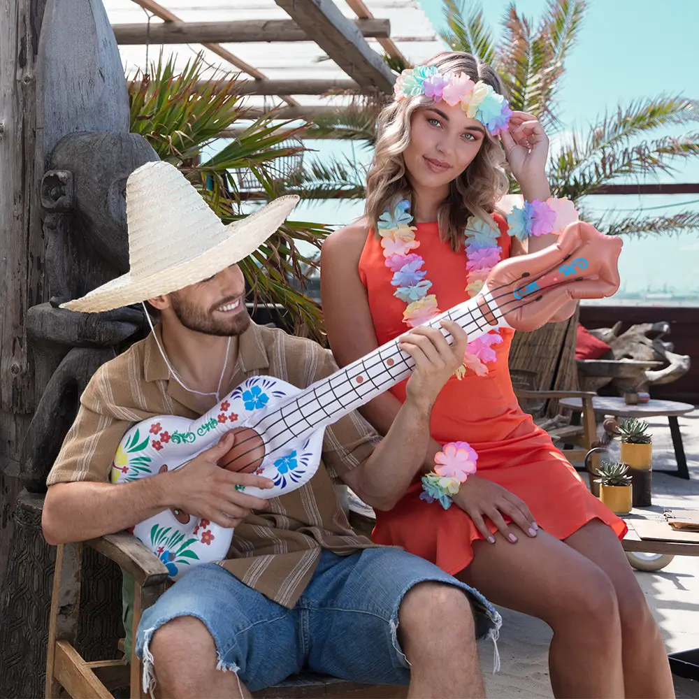 Hawaiian Pastel Kit - Tilbehør til hawaiiansk udklædning