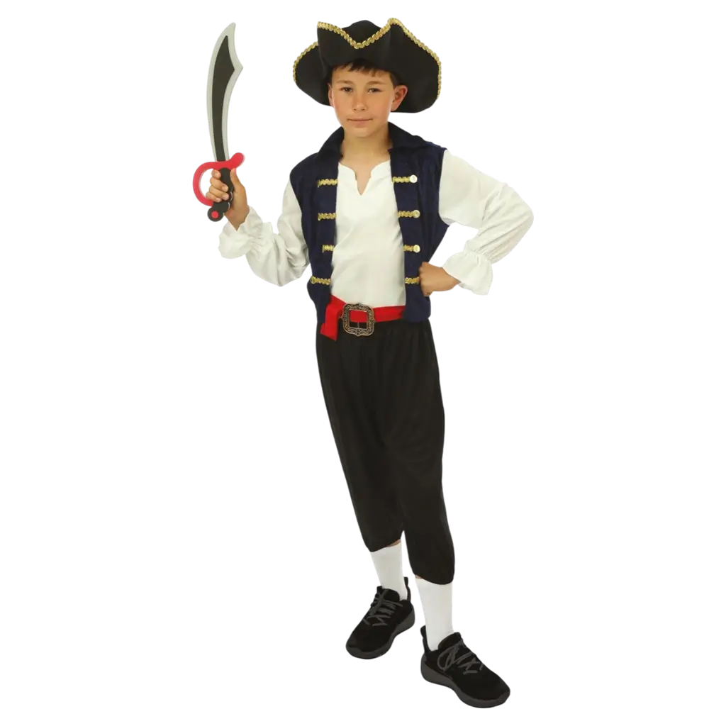 Piratforklædning til dreng 5-6 år - Piratkostume til barn