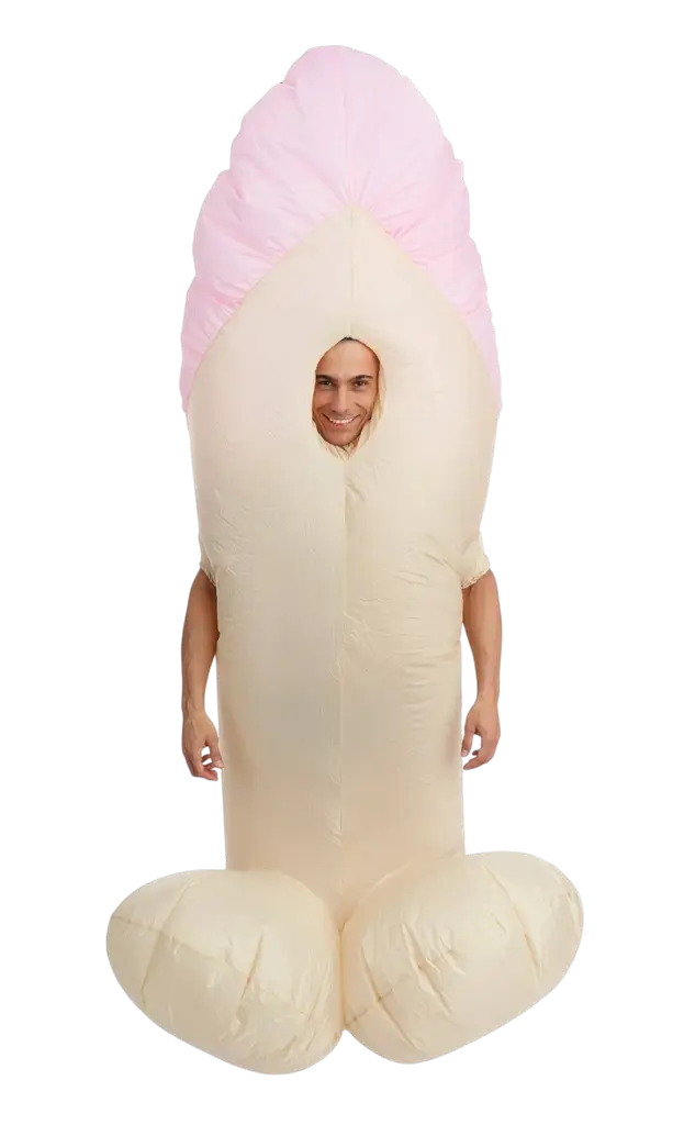 Zizi Voksen oppustelig forklædning - One Size Festlig humor kostume