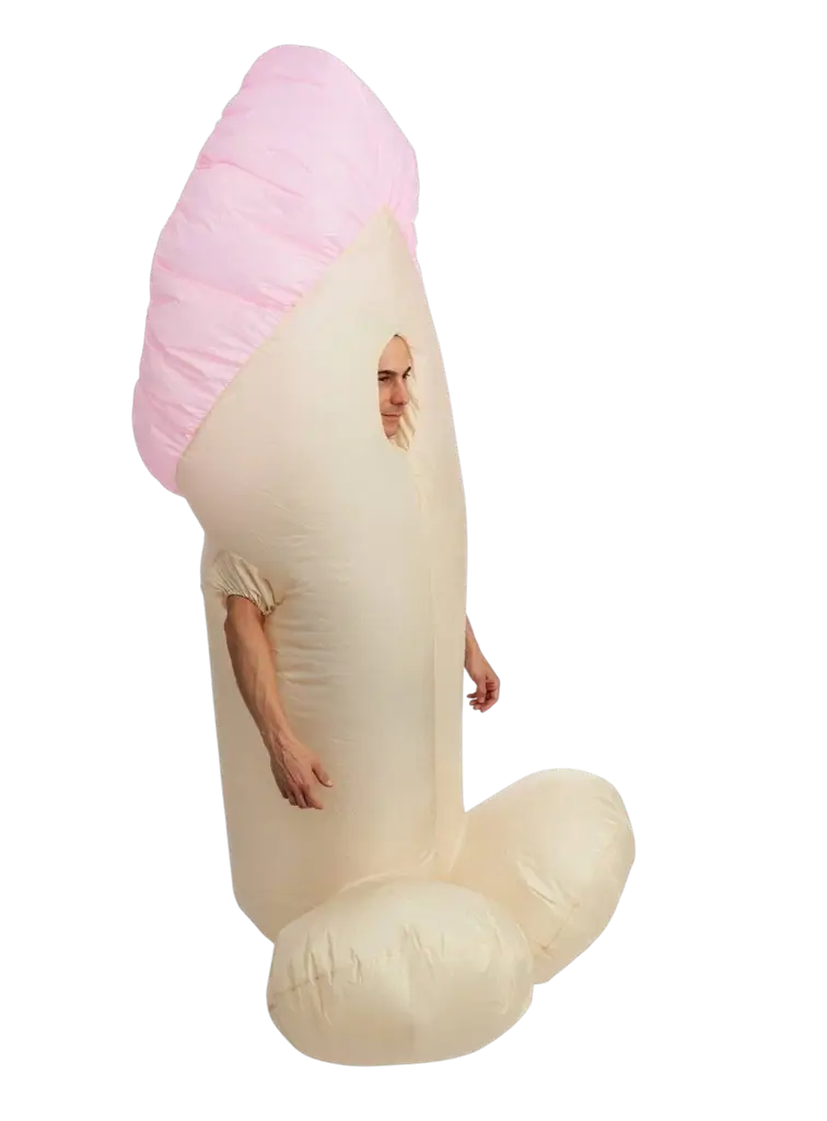 Zizi Voksen oppustelig forklædning - One Size Festlig humor kostume
