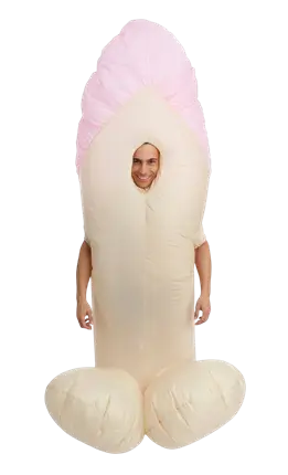 Zizi Voksen oppustelig forklædning - One Size Festlig humor kostume