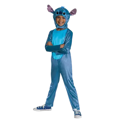 Stitch Disney™ udklædning barn 7-8 år