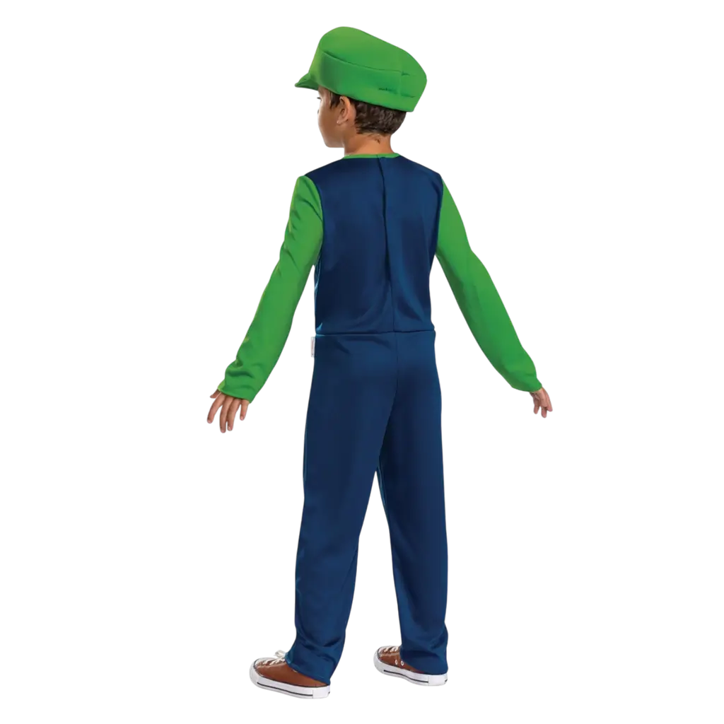 Luigi Super Mario™ udklædning barn 7-8 år