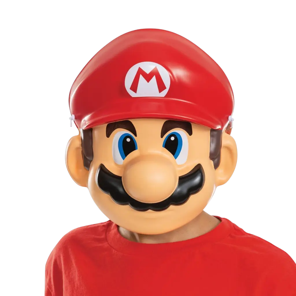 Mario Super Mario™ Maske til voksne - Udklædningstilbehør