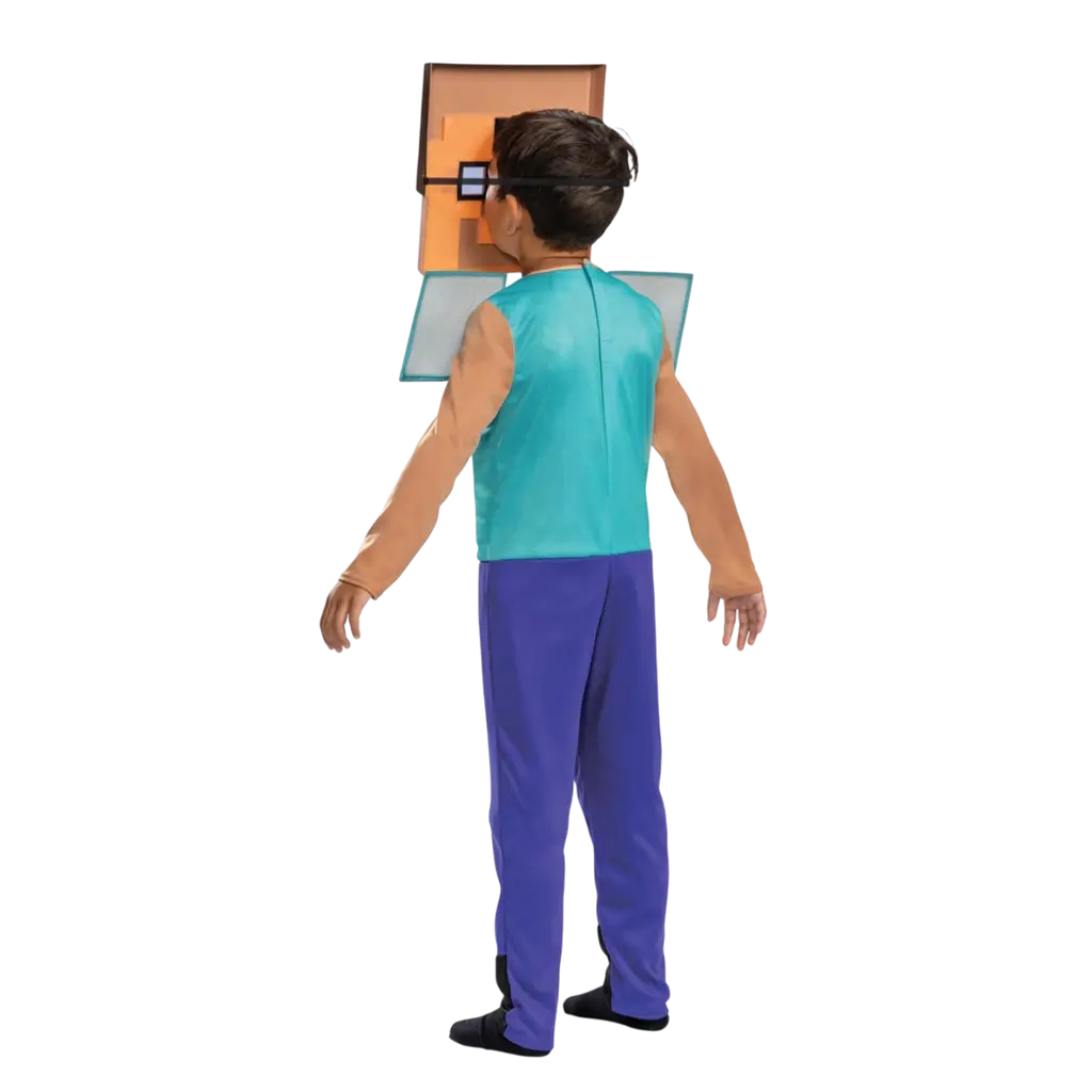 Steve Minecraft™ udklædning barn 7-8 år