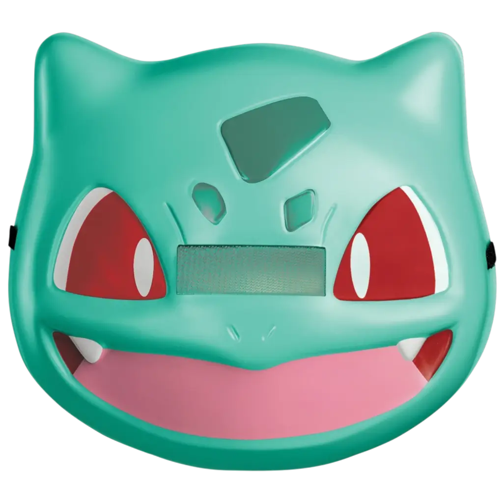 Pokémon™ Bulbizarre-maske til børn - Udklædningstilbehør