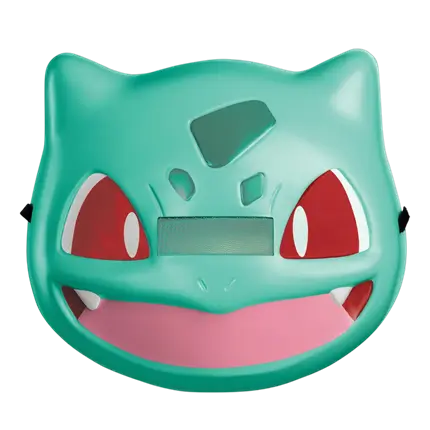Pokémon™ Bulbizarre-maske til børn - Udklædningstilbehør
