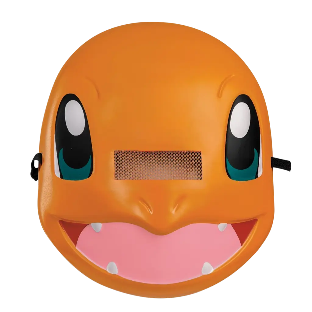 Pokémon™ Salamèche-maske til børn - Udklædningstilbehør