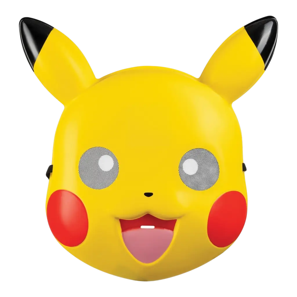 Pokémon™ Pikachu-maske til børn - udklædningstilbehør