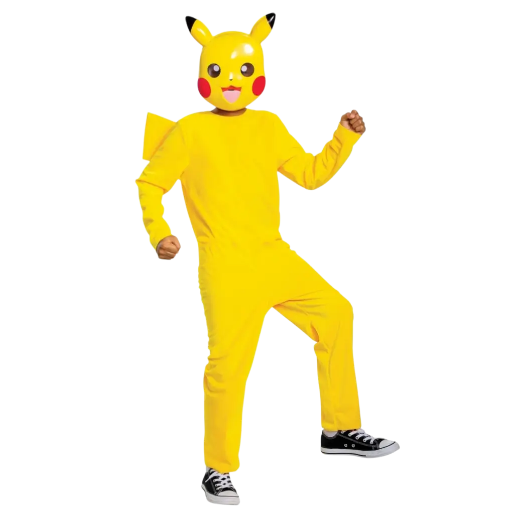 Pokémon™ Pikachu-maske til børn - udklædningstilbehør